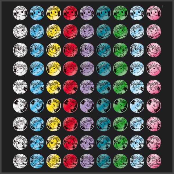 VORBESTELLUNG Pokemon Terastal Grand Gathering - Coin Set CSV9.5 Chinesisch