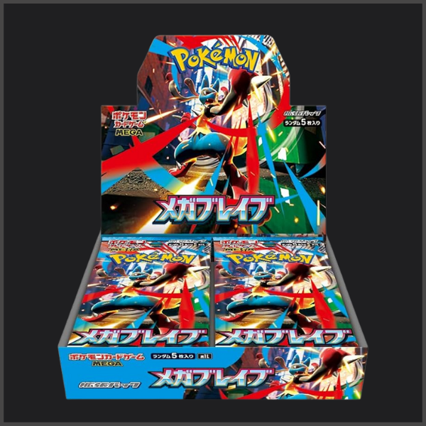 Pokemon Mega Brave Booster Display M1L Japanisch