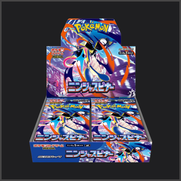 VORBESTELLUNG Pokemon Ninja Spinner Booster Display M4 Japanisch