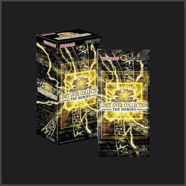 Yu-Gi-Oh! Limit Over Collection: The Heroes Booster Box Japanisch