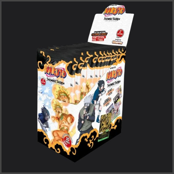 VORBESTELLUNG Naruto Mythos TCG Set 2 Shinobi Shiren Display Englisch
